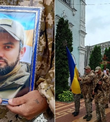 У Сумах попрощались із захисником Богданом Жуковим