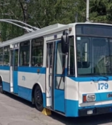 У Рівному на маршрут виходить оновлений тролейбус Шкода – 14Тр