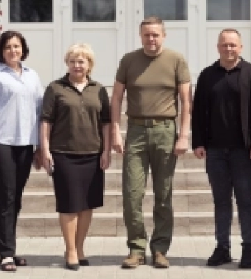 Шацьку громаду відвідав голова Волинської ОВА: оглянули Центр життєстійкості, ліцей і очисні споруди