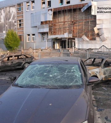 Запоріжжя атакували 14 «Шахедів», поранені двоє поліцейських