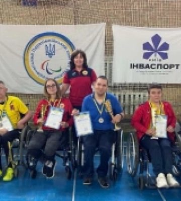 Представники Рівненського «Інваспорту» стали призерами відкритого Кубку міста Києва з бочча