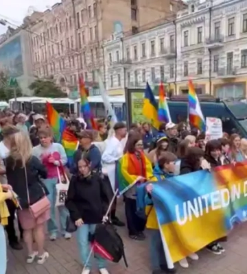 У Києві стартував Марш Рівності за права одностатевих пар