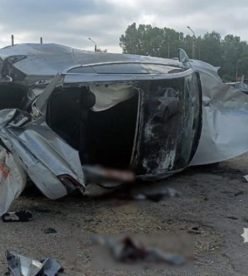 У Полтаві автомобіль в&#039;їхав у парковку, постраждали п’ятеро людей