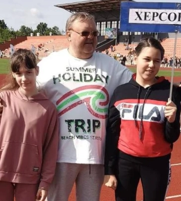 Херсонська школярка виборола срібло на тридцять другій Всеукраїнській Спартакіаді