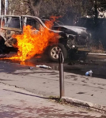 Поліцейські встановлюють обставини вибуху автомобіля в Березівському районі Одещини
