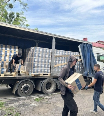 Громади Донеччини отримали понад 280 тонн гуманітарної допомоги за тиждень