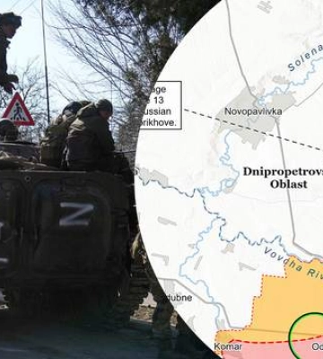 Сразу три направления: в ISW заявили, что россияне ведут многовекторное наступление на Днепропетровщину