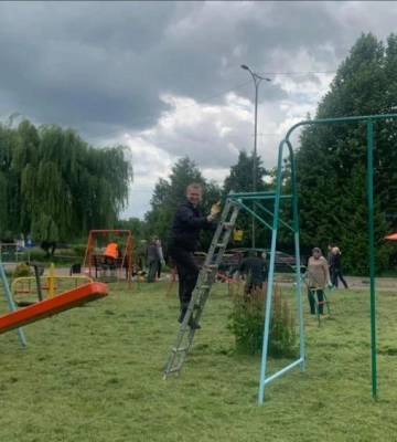У гідропарку Здолбунова провели літню толоку