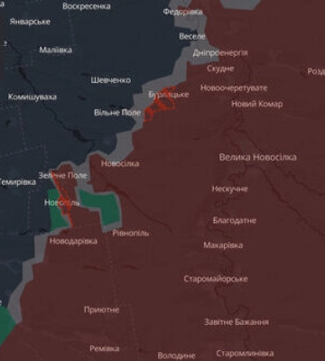 Росіяни просунулись біля Бурлацького та в Новополі, - DeepState
