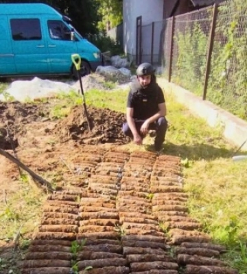 У Львові на приватному обійсті знайшли 138 снарядів часів Другої світової