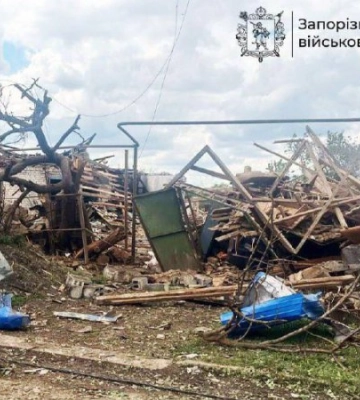 У Запорізькій області через російський удар поранений чоловік