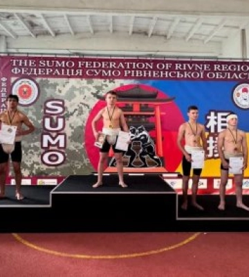 Миколаївські спортсмени призери та переможці чемпіонату України з сумо