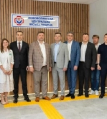 Міністр охорони здоровʼя відвідав Нововолинську лікарню