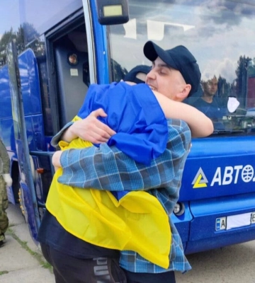 З полону повернувся військовослужбовець з Одещини Віталій Удодов