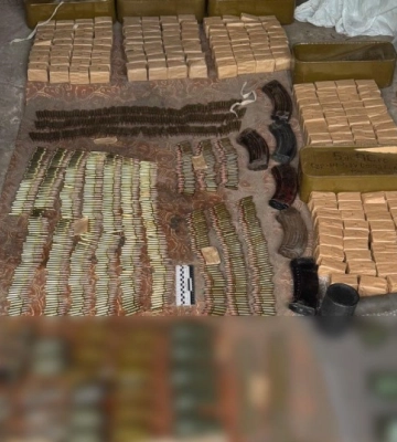 На Сумщині вилучили арсенал зброї та боєприпасів у рамках масштабної загальнодержавної спецоперації На Сумщині вилучили арсенал зброї та боєприпасів у рамках масштабної загальнодержавної спецоперації
