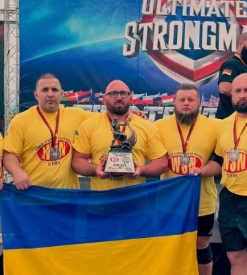 Українці стали призерами чемпіонату світу з богатирського багатоборства
