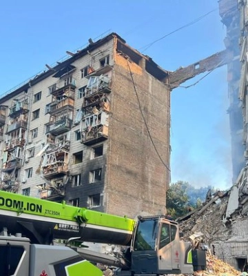 Удар по Києву: 14 загиблих, понад 55 постраждалих, пошкоджено житлові будинки