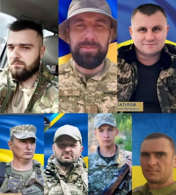 На Рівненщині віддали останню шану шістьом воїнам, життя яких обірвала війна