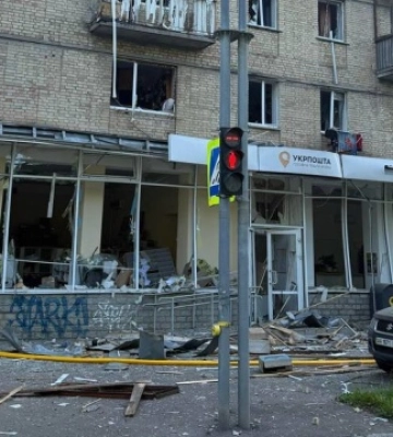 У Києві внаслідок атаки РФ зруйновані два відділення Укрпошти