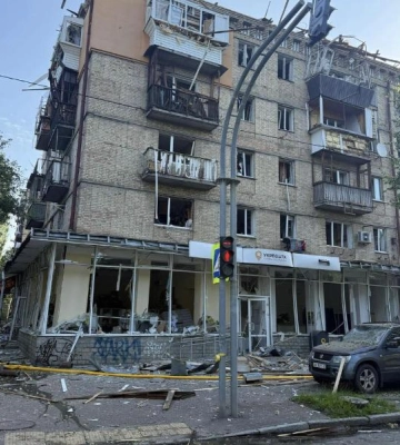 Під час обстрілу Києва знищено декілька відділень Укрпошти