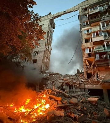 В Киеве более 100 пострадавших из-за атаки России