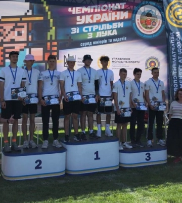Сумські лучники взяли дві медалі на чемпіонаті України серед юніорів