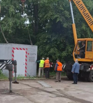 У Шостці встановлено 5 модульних укриттів У Шостці встановлено 5 модульних укриттів