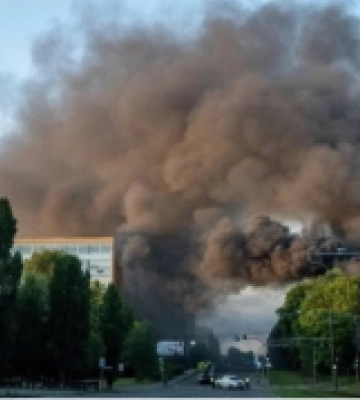Якість повітря в Києві після нічної атаки: де небезпечно дихати станом на ранок 17 червня