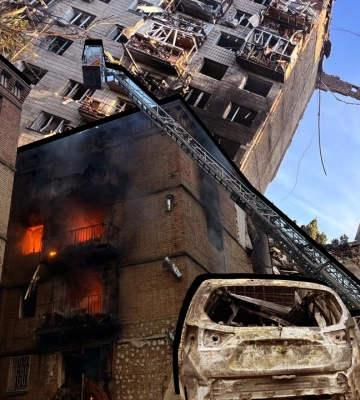 Масована атака на Київ та Україну: за ніч знешкоджено 428 ворожих цілей, більшість — Shahed