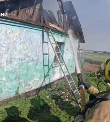 На Дубенщині була пожежа