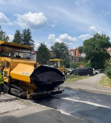 У Полтаві почали поточно ремонтувати провулок Давидовського в Полтаві
