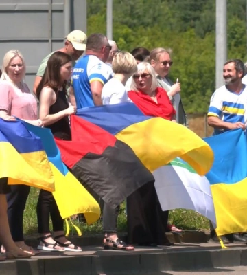 Пішки 2600 кілометрів: як ветерани на Рівненщині збирають 130 тисяч євро (ВІДЕО)