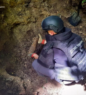 На Тернопільщині виявили 77 артснарядів часів Другої світової війни