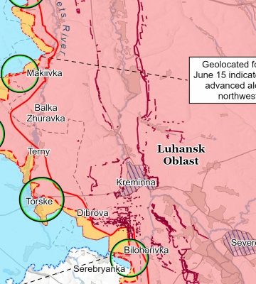ВСУ продвинулись в Луганской и Запорожской областях – ISW