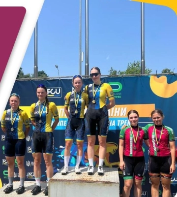 На чемпіонаті з велоспорту черкащани здобули призові місця