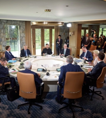 Зеленський на саміті закликав лідерів G7 допомогти Україні отримати більше ППО