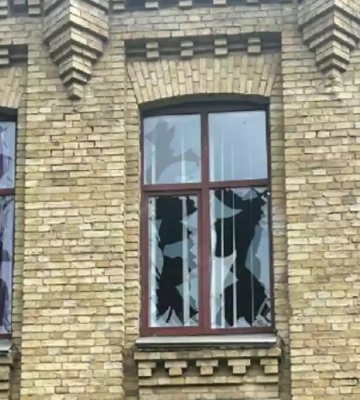 Унаслідок обстрілу Росією Києва було пошкоджено будівлі КПІ