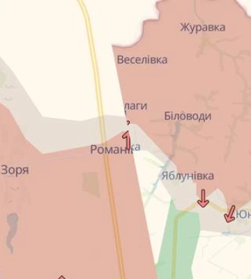 Окупанти просунулися біля 3 населених пунктів на Сумщині та Донеччині, – DeepState