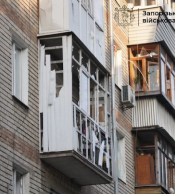 Росія атакувала Запоріжжя: виникла пожежа на підприємстві