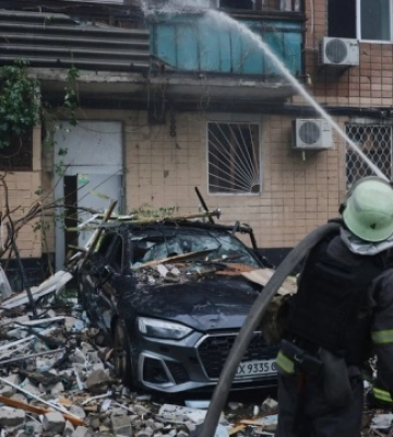 У Харкові «Шахед» влучив у підприємство - виникла пожежа