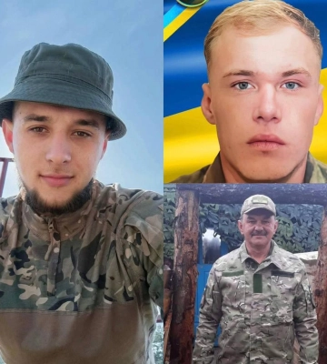 Троє захисників з Рівненщини загинули на війні — громади провели їх в останню путь