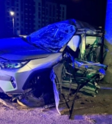 У Рівному в аварії постраждав водій, який, ймовірно, був пʼяним