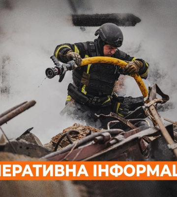 У ДСНС розповіли про пожежі, які почалися через обстріли Харківщини
