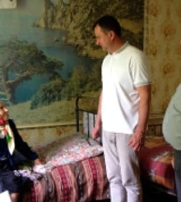 У селі на Волині довгожительку привітали з днем народження