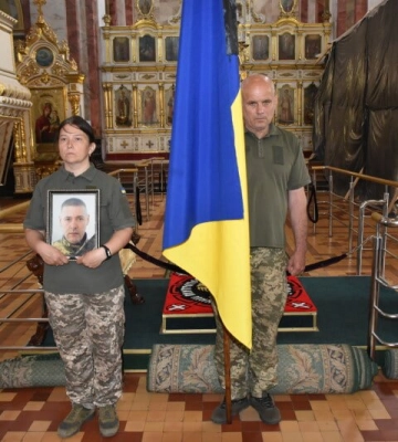 Навіки 45: у Луцьку попрощались з Героєм Олександром Лижнюком