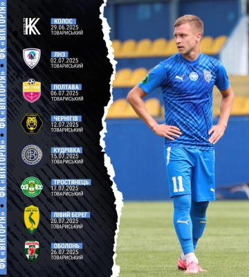 Сумська «Вікторія» зіграє вісім матчів у міжсезонні