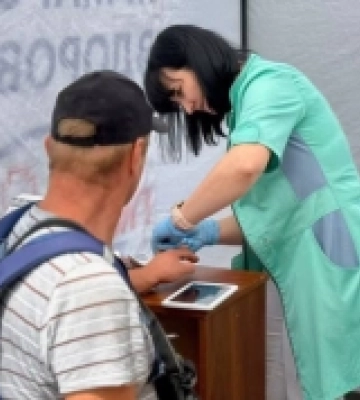 Понад сотню містян обстежили під час «Ярмарку здоров’я» в центрі Нововолинська