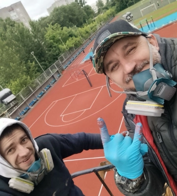 У Луцьку створили мурал на честь убитих у Німеччині українських баскетболістів