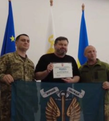 Олександр Пасічний: Отримав подяку від військових морської піхоти ВМС ЗСУ Олександр Пасічний: Отримав подяку від військових морської піхоти ВМС ЗСУ
