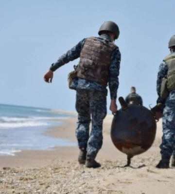 У водах Чорного моря виявлено підвищений рівень вибухової речовини